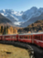 Bernina Express - Switzerland to Italy